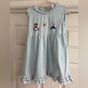 Disney’s Frozen character dress from Stitchy Fish. Size 4t.
